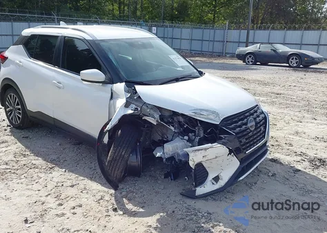 2022 Nissan Kicks Sv from USA, damaged, VIN 3N1CP5CV0NL500282